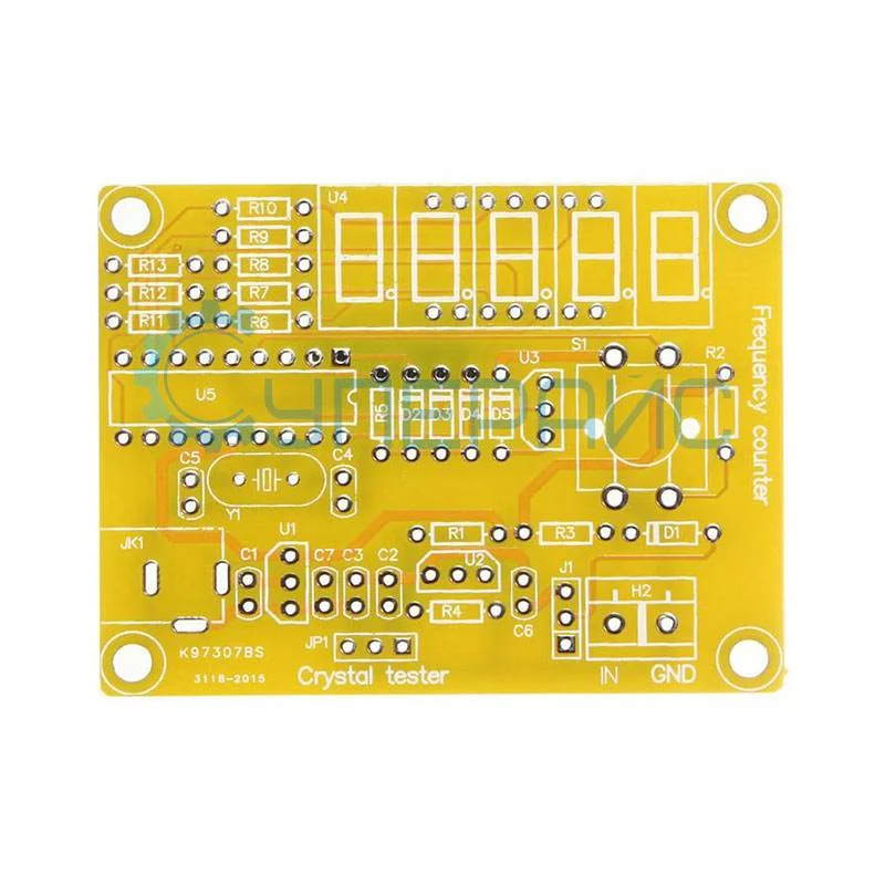 Частотомер JS 1 Гц-50 МГц с функцией тестера кварцевых резонаторов фото 6