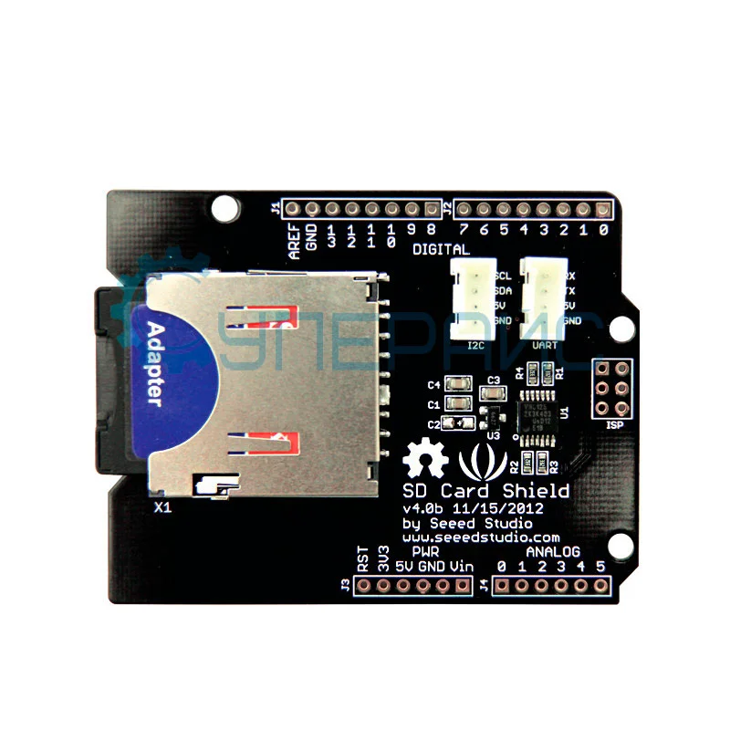 Модуль расширения Seeed Studio SD Card Shield v4.0 фото 1
