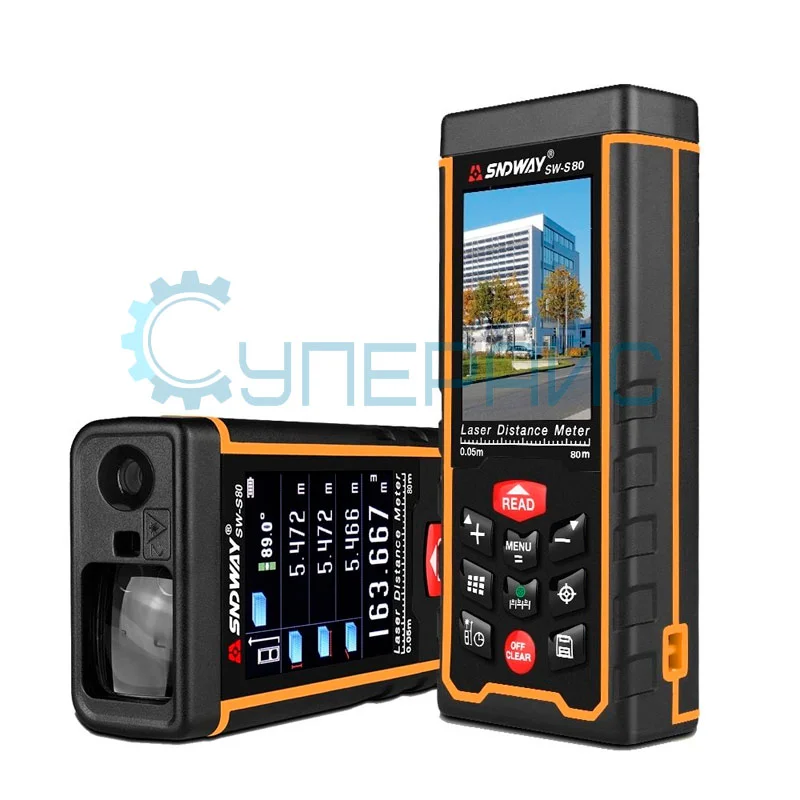 Лазерный дальномер SNDWAY SW-S80 фото 1