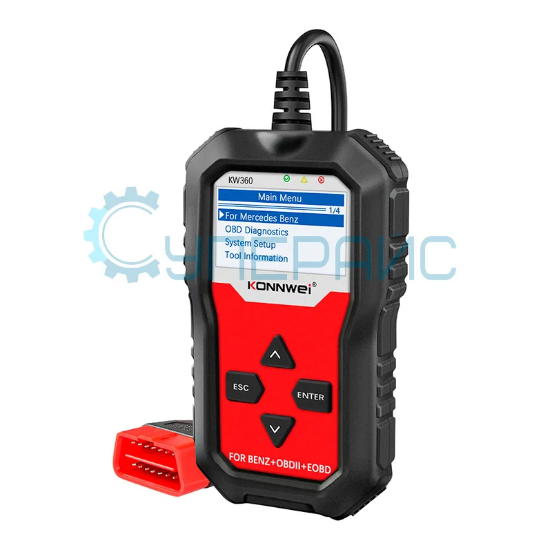 Автодиагностический сканер Konnwei KW360 фото 1