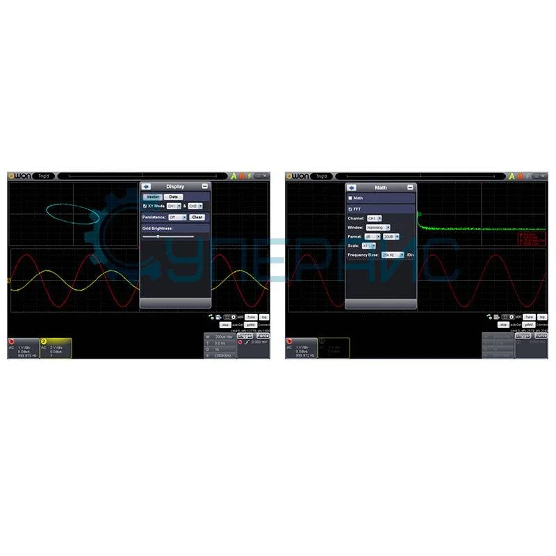 Виртуальный USB осциллограф OWON VDS3104 фото 5