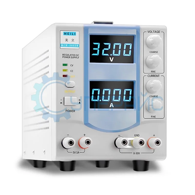 Регулируемый источник питания MCH 305DB (32В, 5А) фото 1