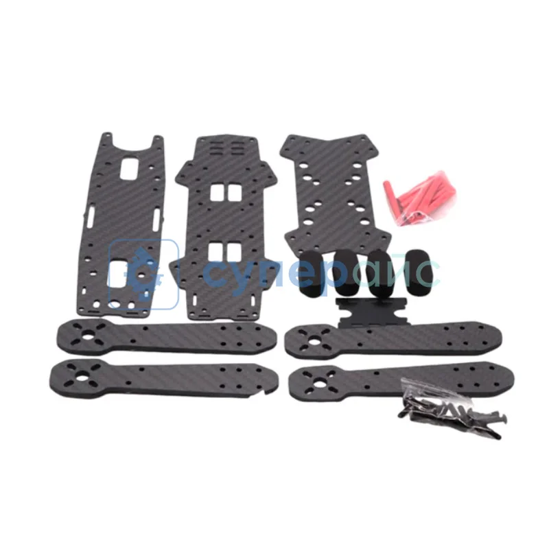 Набор для сборки FPV квадрокоптера с рамой QAV250, камерой и очками для управления от первого лица фото 1