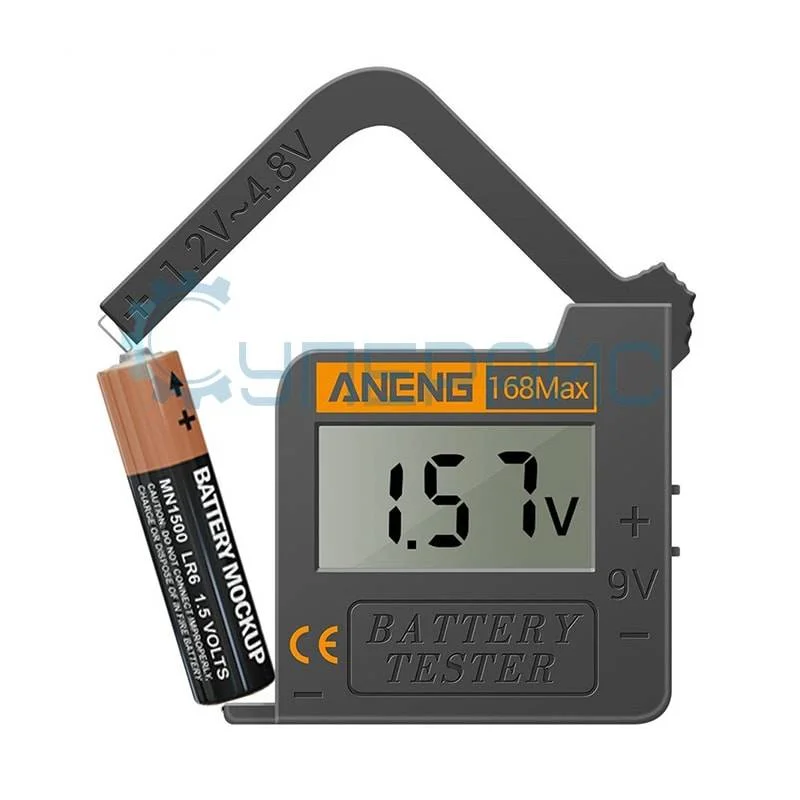 Цифровой тестер аккумуляторной батареи ANENG 168MAX фото 3