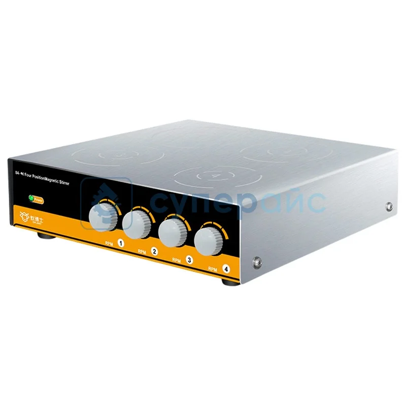 Четырехместная магнитная мешалка Shengkeyiqi 84-4C фото 1