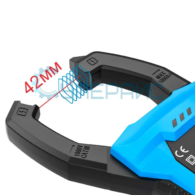 Профессиональные токовые клещи Mestek CM86B с катушкой Роговского фото 3