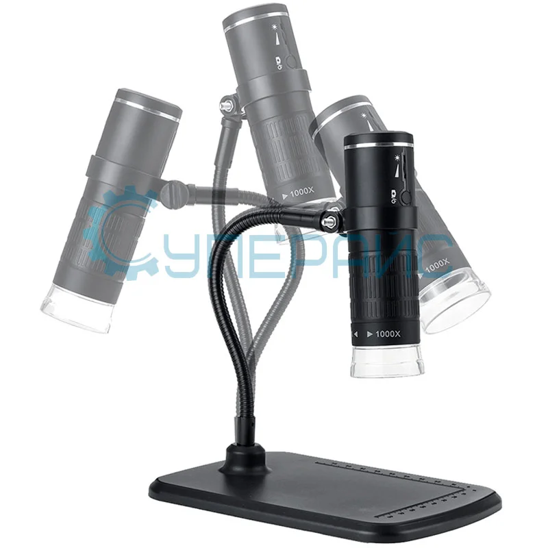 Цифровой Wi-Fi микроскоп ZCF F104 1000х фото 5
