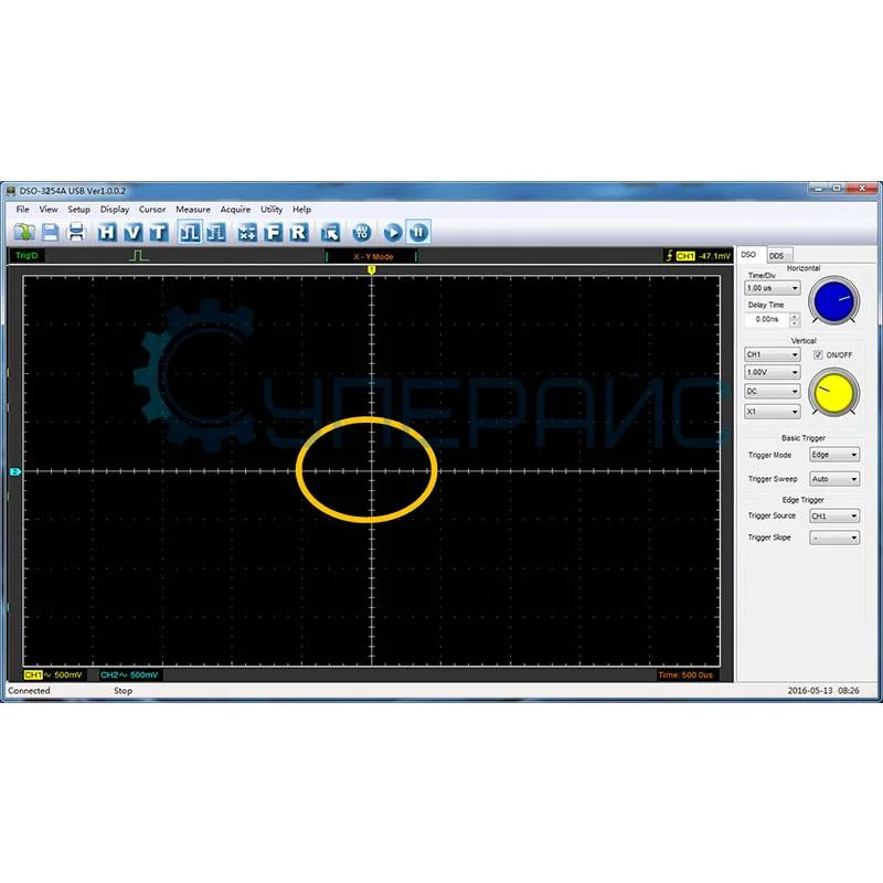 Запоминающий USB осциллограф Hantek DSO3204 фото 6