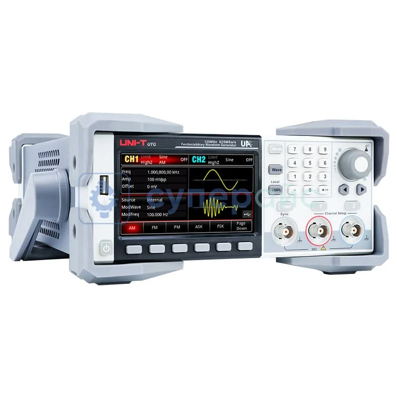 Двухканальный генератор сигналов UNI-T UTG2062X фото 1