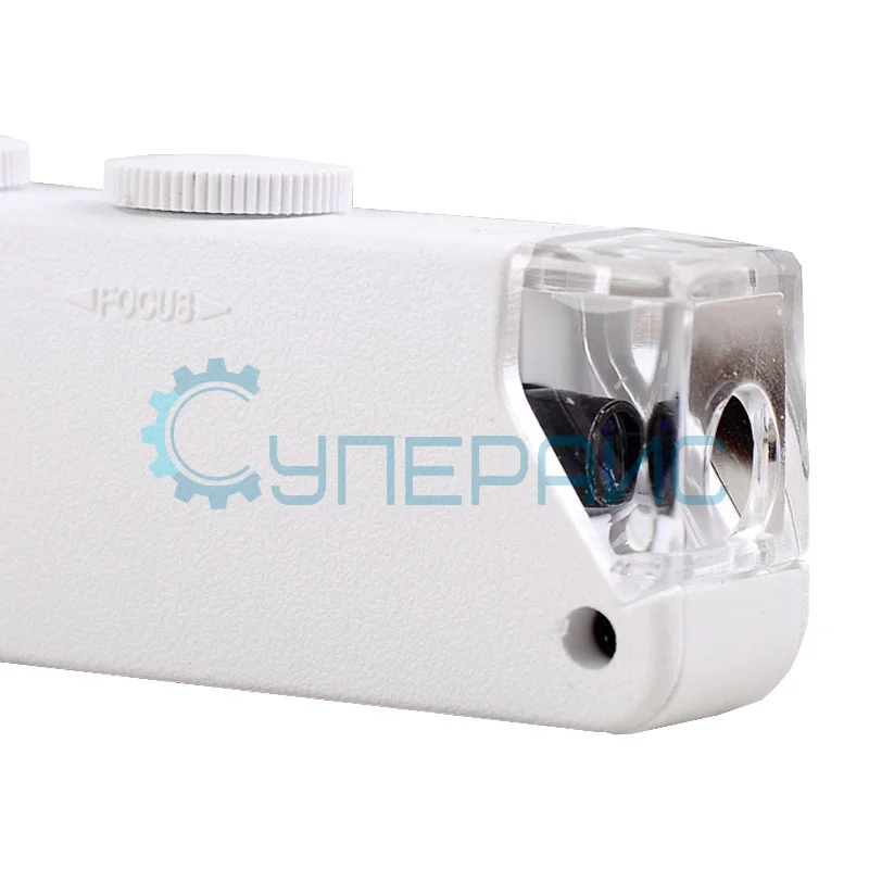 Карманный микроскоп 200X с источником света фото 1