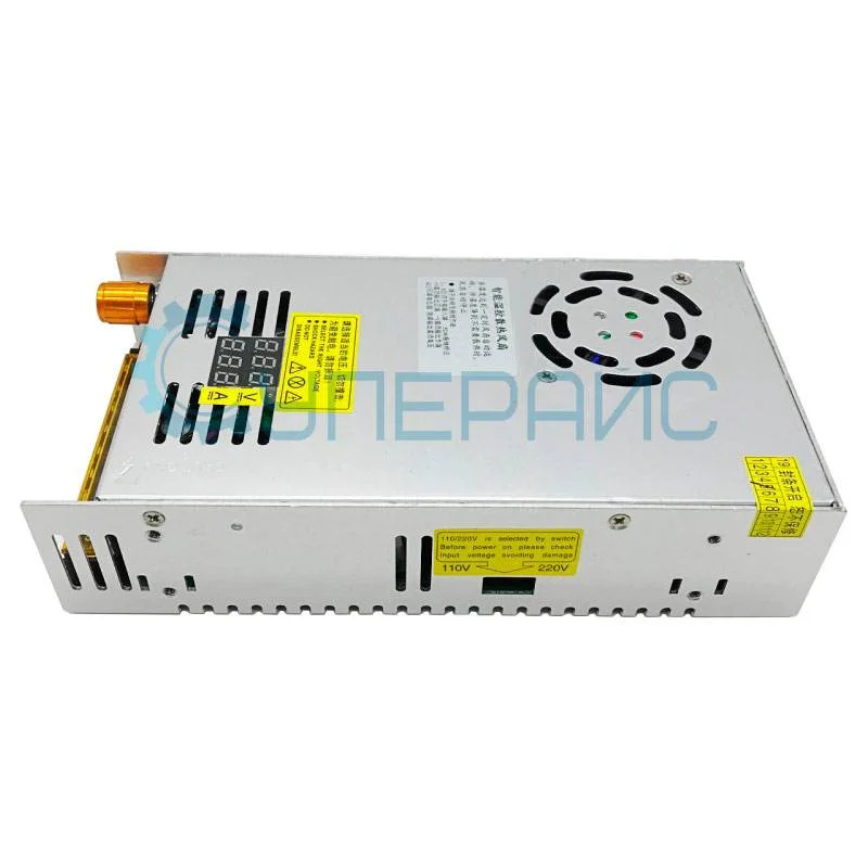 Источник питания Hangjiasheng HJS-480-0-24 (24В, 20А) с индикацией напряжения и тока фото 1