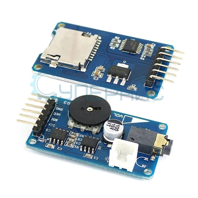 Набор для сборки плеера для WAV-файлов с контроллером UNO, совместимым со средой Arduino фото 3