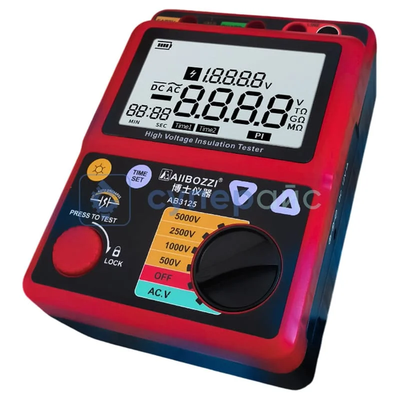 Цифровой измеритель сопротивления изоляции Allbozzi AB3125 фото 1