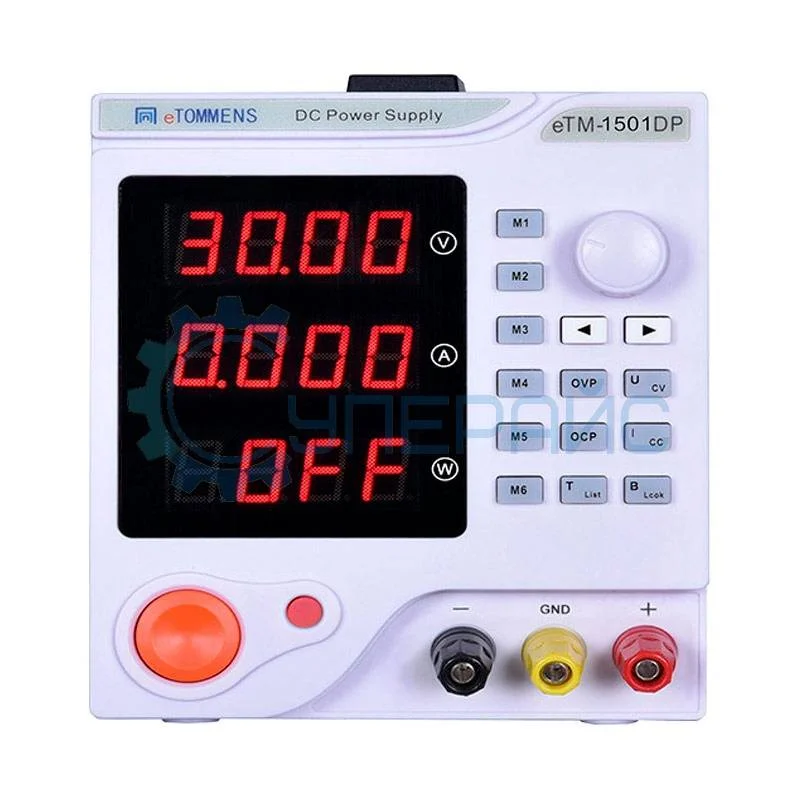 Лабораторный линейный блок питания eTOMMENS eTM-1501DP (150В, 1А) фото 1