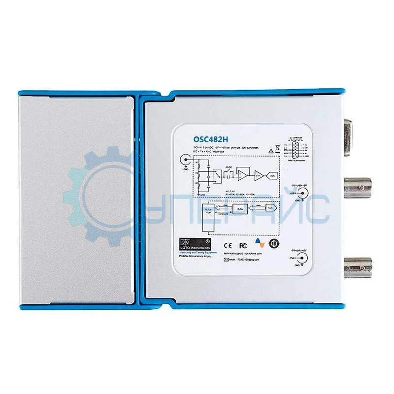 USB осциллограф LOTO OSC482H с дифференциальным пробником фото 1