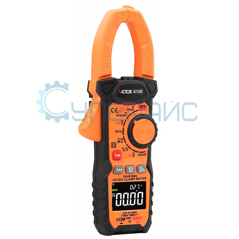 Токовые клещи Victor 610E фото 1