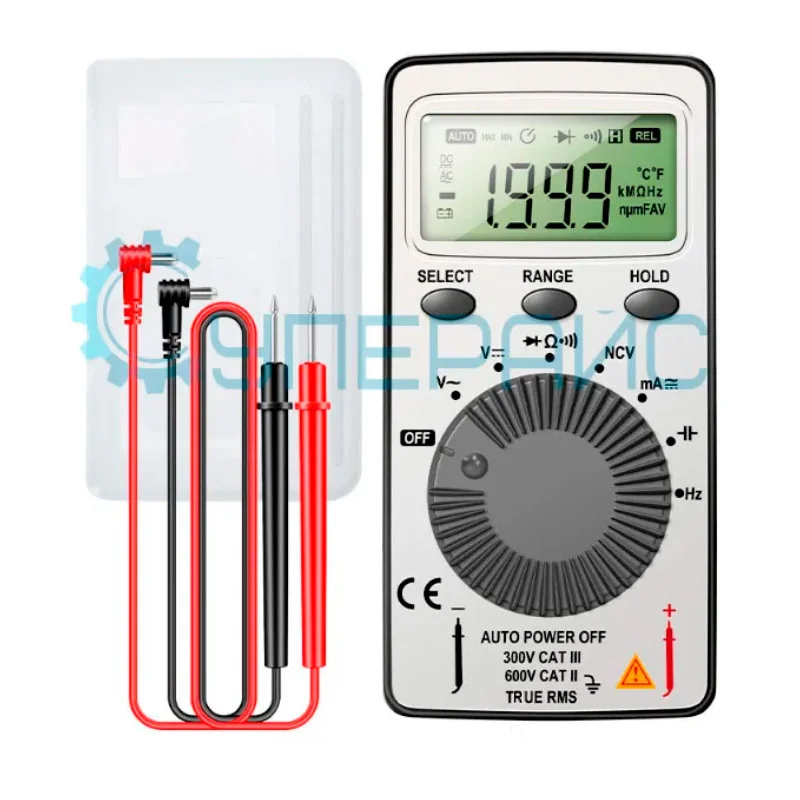 Мультиметр с подсветкой ANENG AN101 фото 3