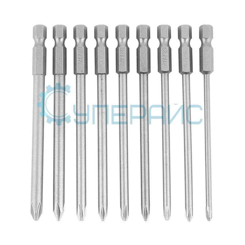 Комплект крестовых бит BROPPE PH 9 шт фото 3