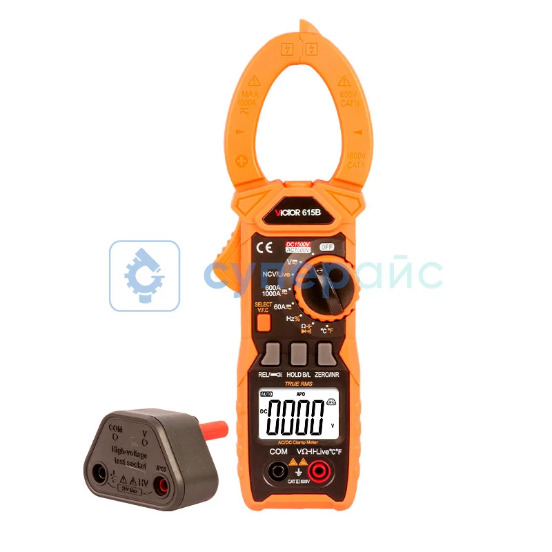 Клещи токоизмерительные Victor 615B фото 3