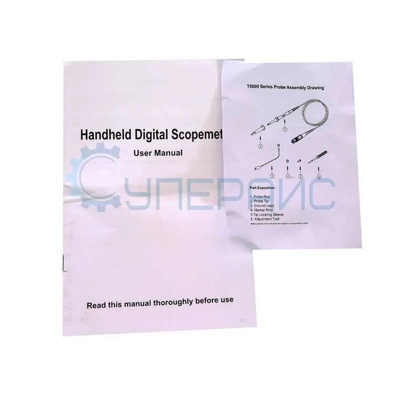 Портативный осциллограф-мультиметр E-sun Allsun EM125 фото 17