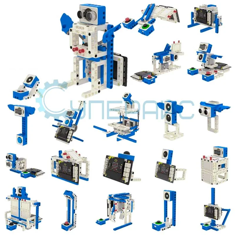 Набор программируемых датчиков для сборки роботов 21 в 1 Yahboom World of Module Sensor Kit (без платы micro:bit) фото 1