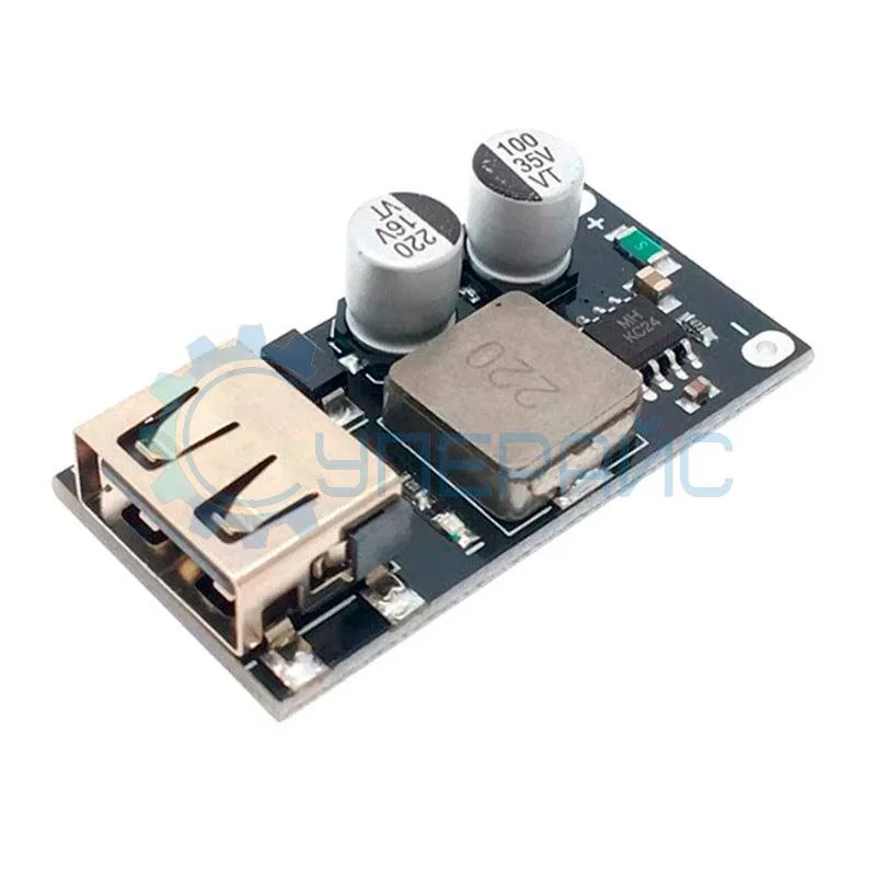 USB модуль зарядки MH-KC24 с поддержкой QC 3.0/2.0 фото 1