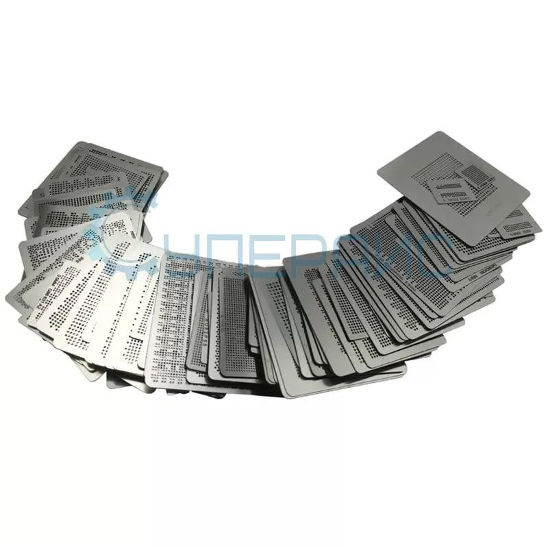 Набор BGA трафаретов для реболлинга 323 шт. фото 1