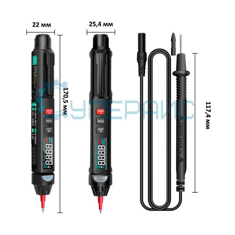 Детектор напряжения ANENG A3008 портативный фото 3