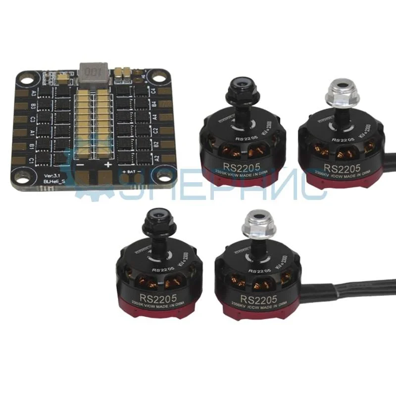 Гоночный квадрокоптер с рамой QAV250 фото 1