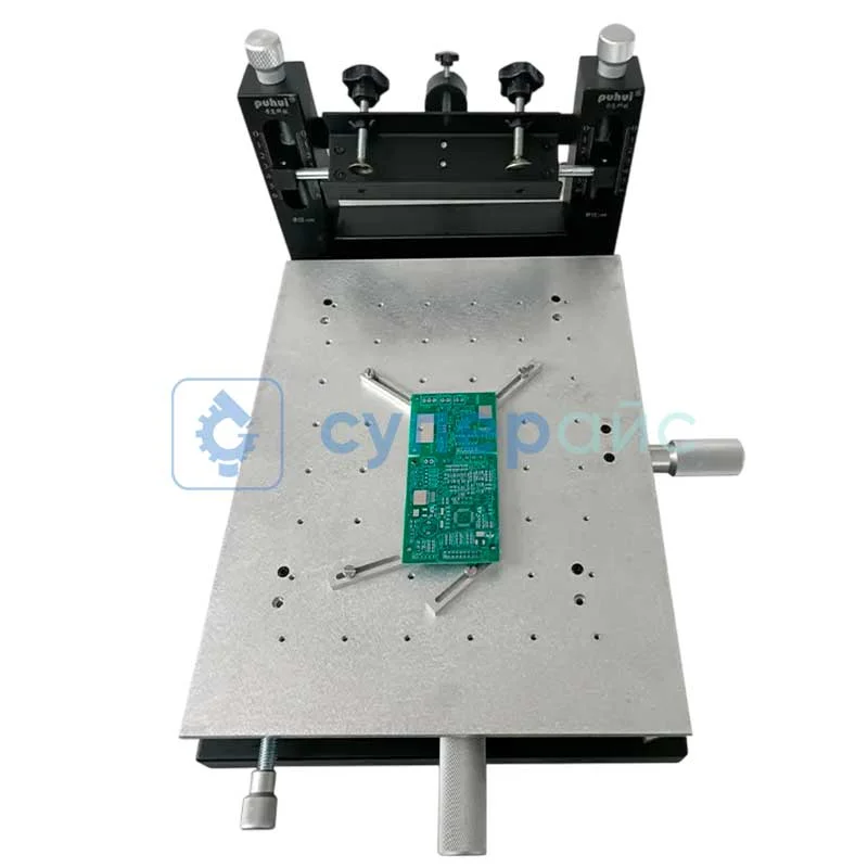 Высокоточный трафаретный принтер PUHUI 300x400 мм фото 2
