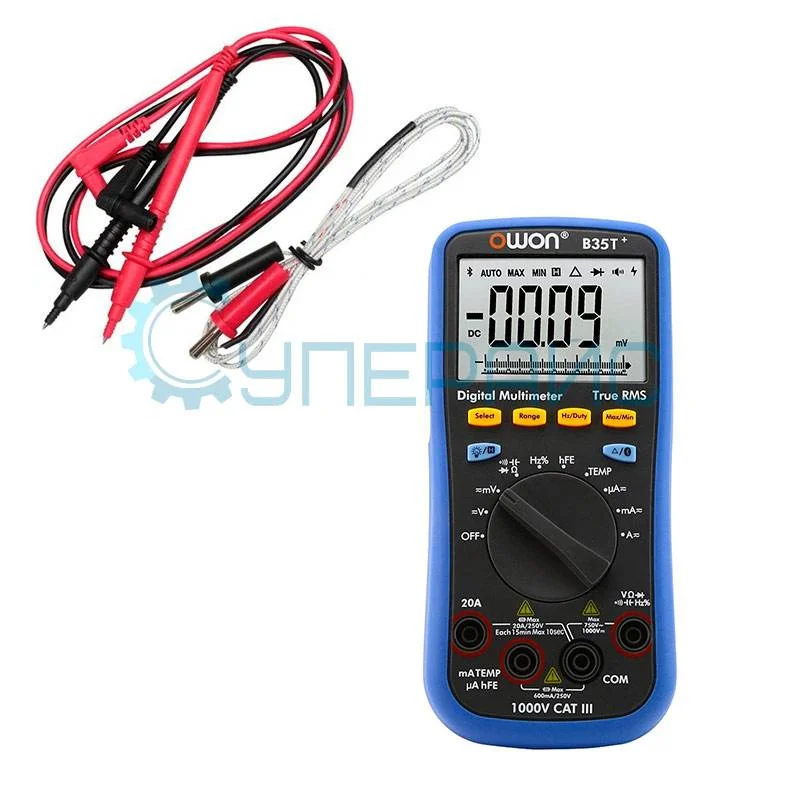 Мультиметр OWON B35T+ с Bluetooth фото 5