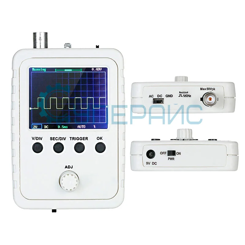 Цифровой осциллограф FNIRSI DSO150 (1 канал, 200 кГц) фото 2