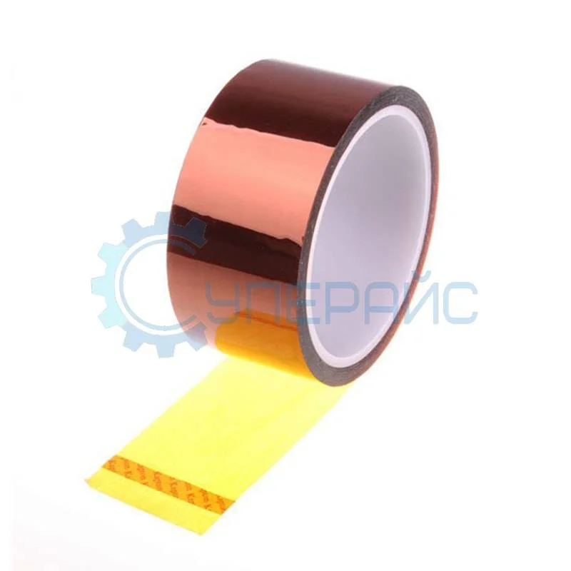Термоскотч двусторонний (полиимидный скотч) 50мм х 10м фото 1