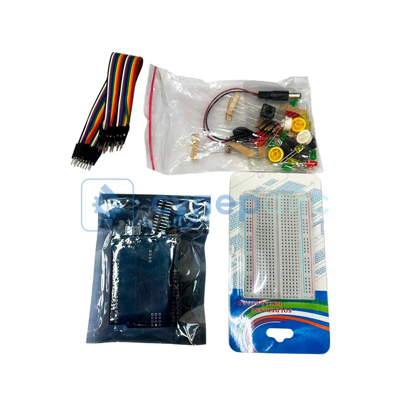 Стартовый набор Starter Kit Basic с контроллером UNO R3, совместимым со средой Arduino, и 4 уроками в среде Scratch фото 4