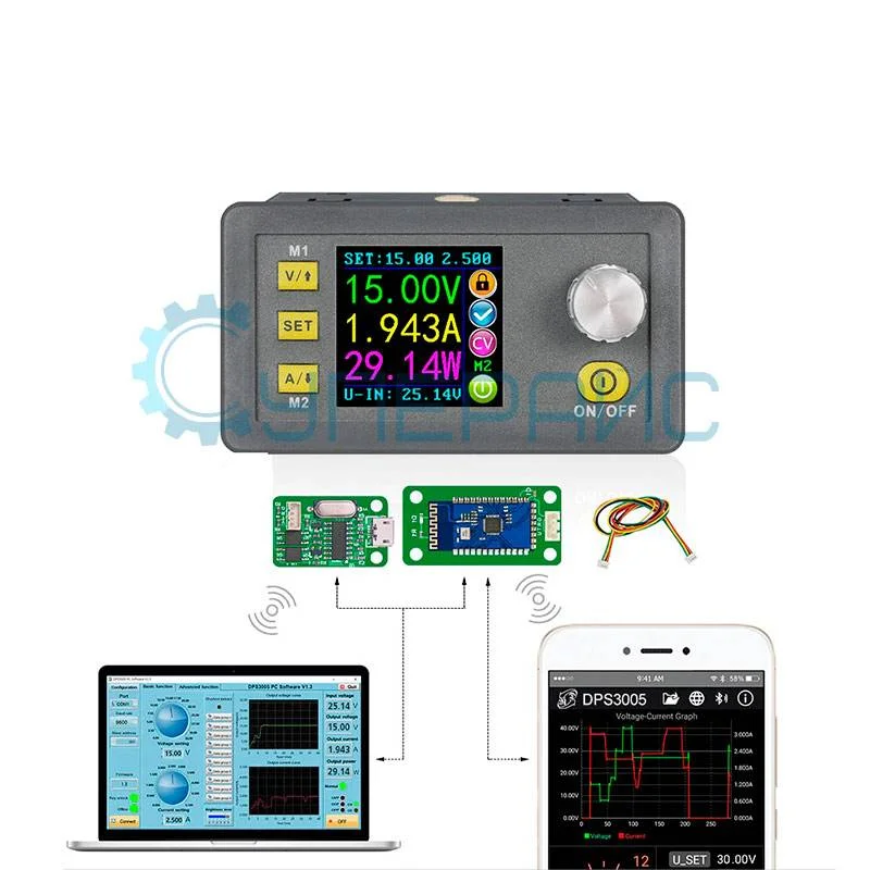 Конвертер питания RuiDeng RIDEN DPS3005-USB-BT фото 4