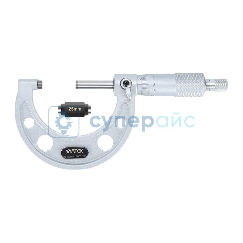 Механический микрометр Syntek 25-50 мм фото 1