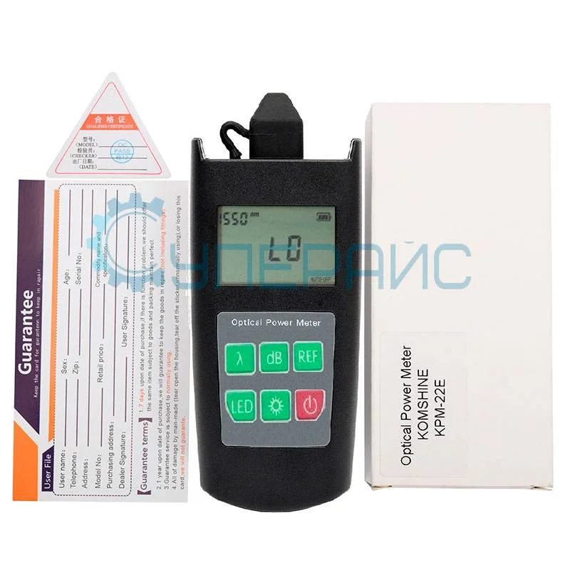 Волоконно-оптический измеритель мощности KomShine KPM-22E фото 4