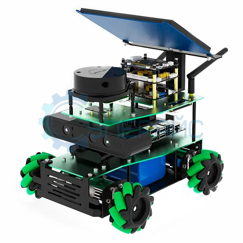 Робот-конструктор Yahboom ROSMASTER X3 Superior-RPi ROS Robot (без контроллера Raspberry Pi) фото 1