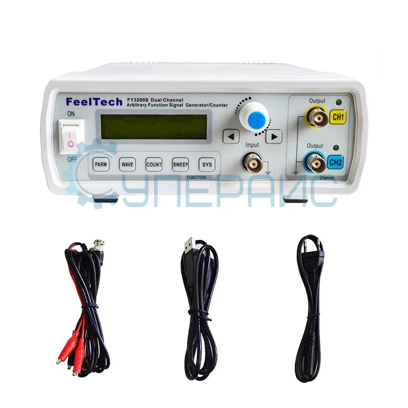 Генератор сигналов FeelTech FY3200S (25 МГц) фото 6