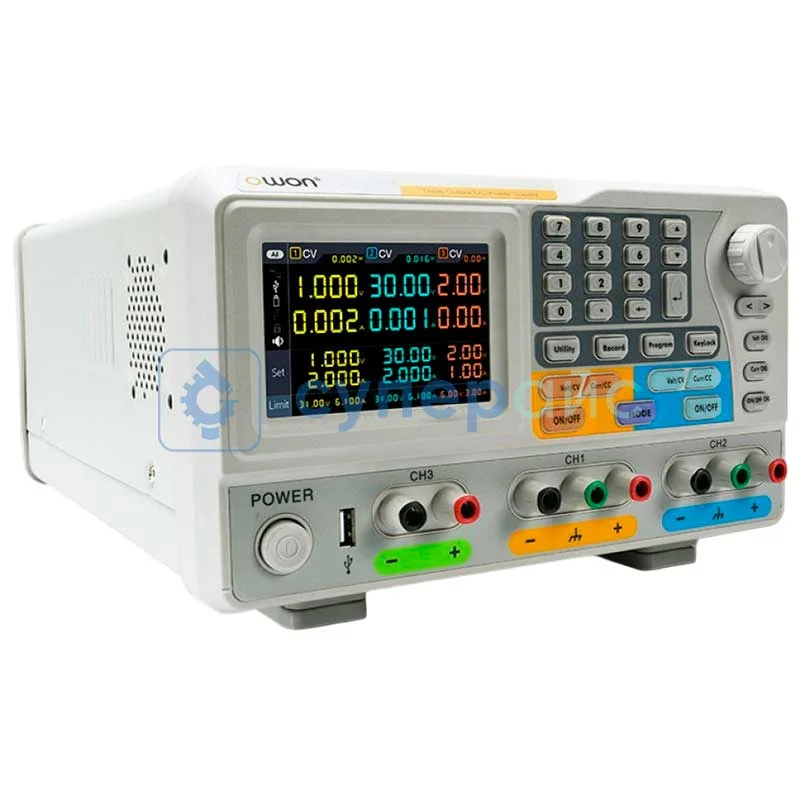 Трехканальный блок питания OWON ODP3063 (30В, 6А) фото 2