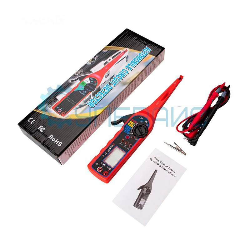 Автомобильный тестер электрических цепей ANENG C08 фото 5