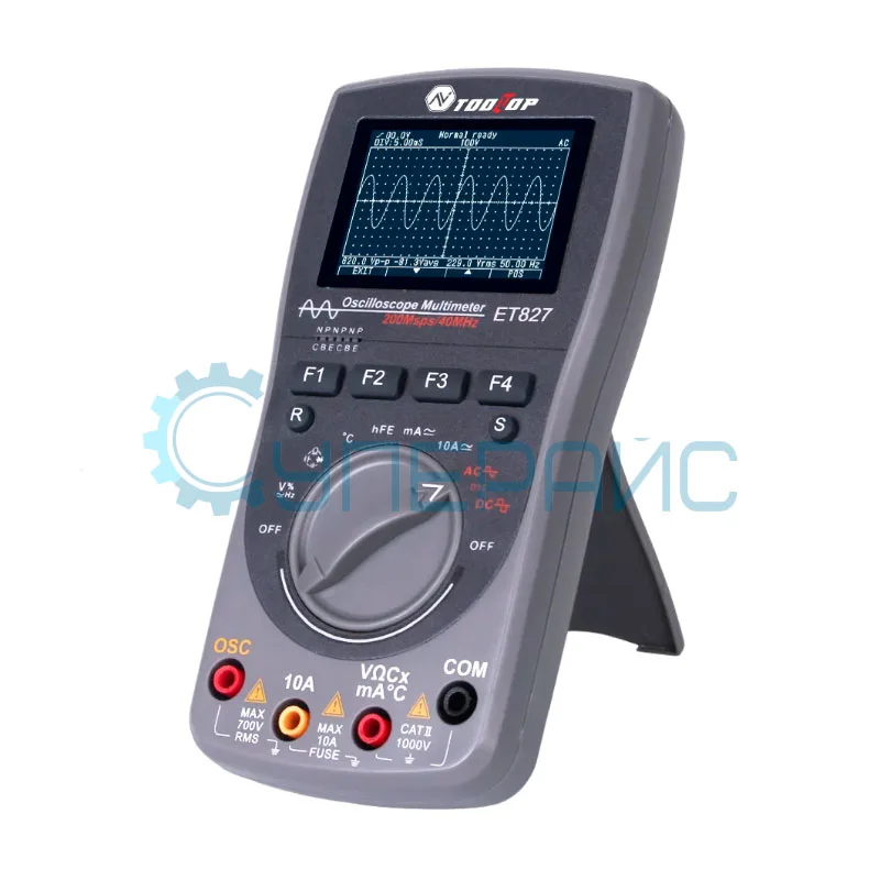 Цифровой осциллограф TOOLTOP ET827 с мультиметром фото 1