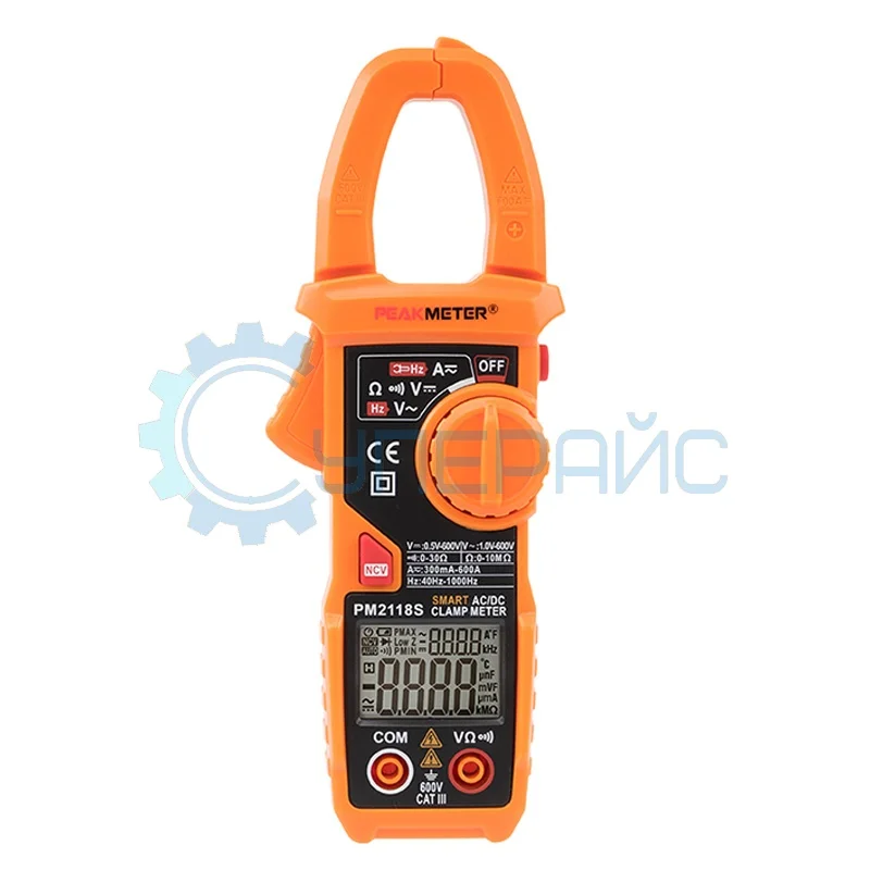 Токоизмерительные клещи Peakmeter PM2118S фото 1