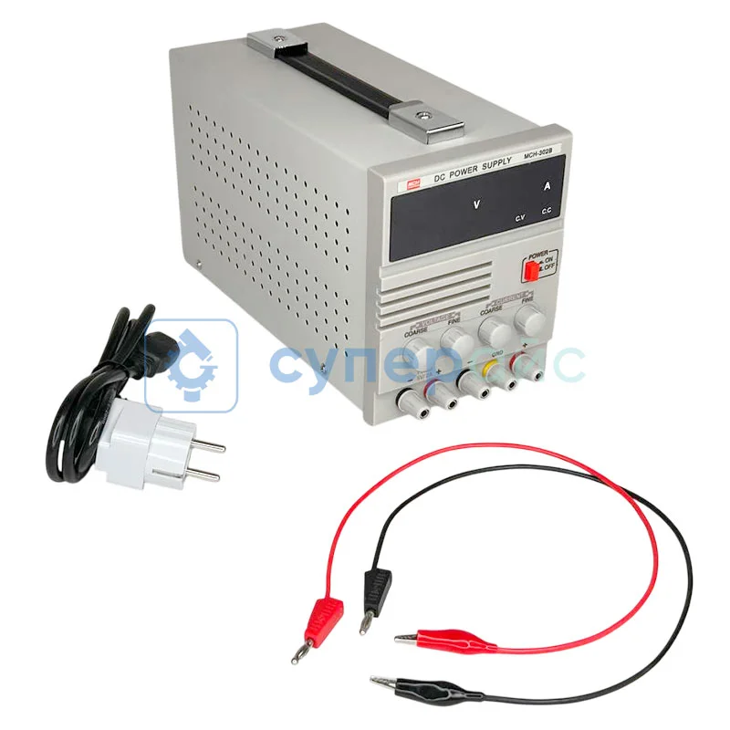 Лабораторный источник питания MCH 302B (30В, 2А) фото 5
