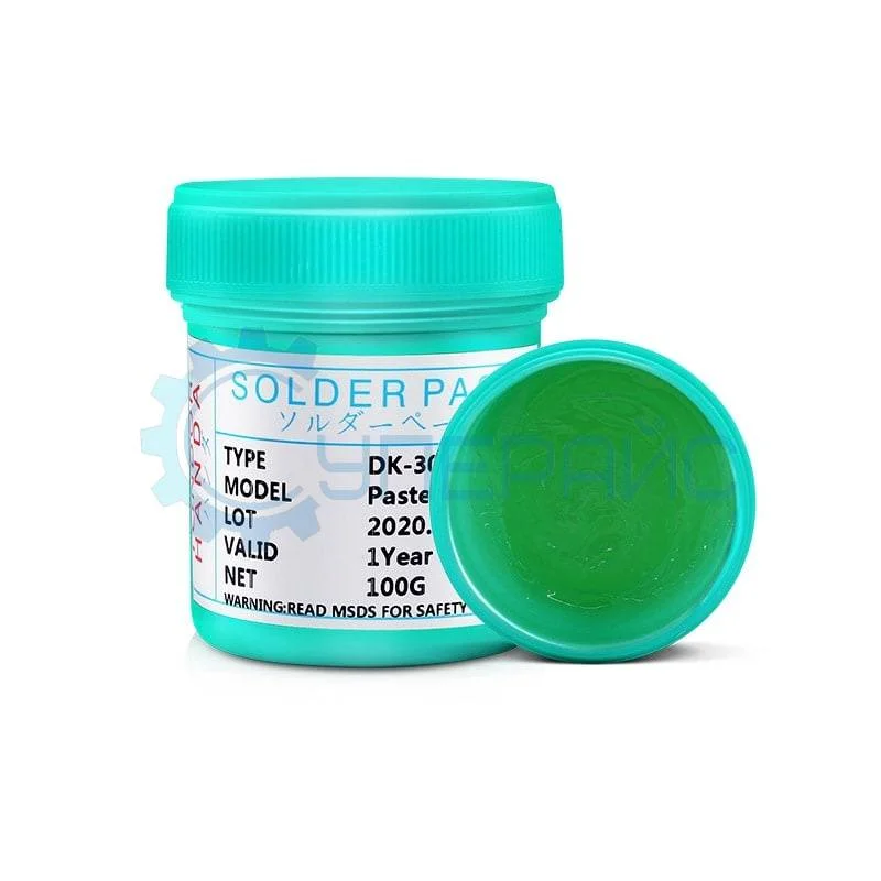 Паяльная паста для TONDOR HANDA DK-308 (100 г, в банке) фото 1