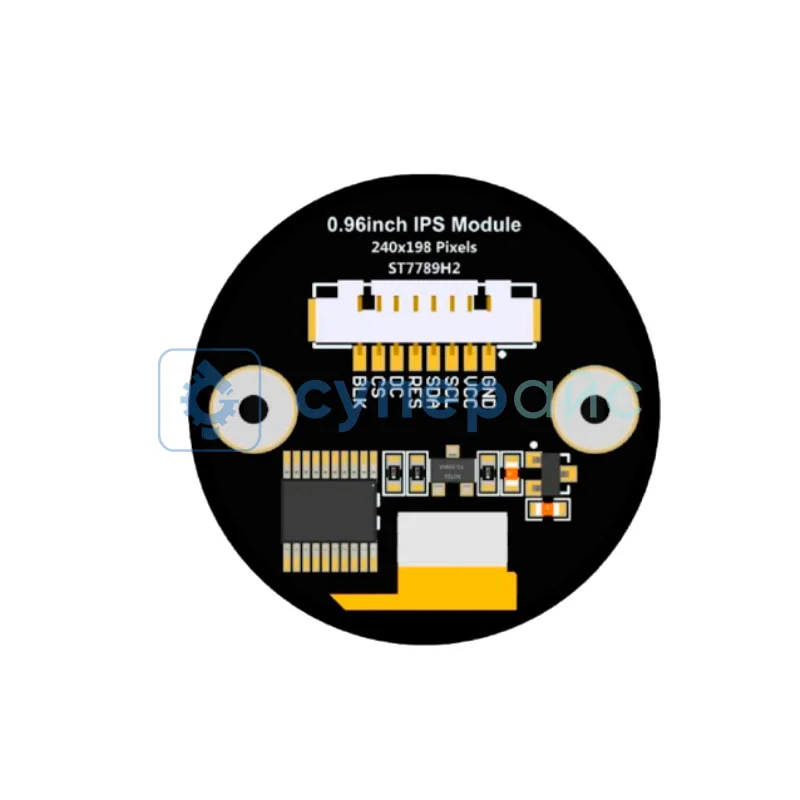 Круглый модуль дисплея MSP0963 (0,96 дюйма) фото 1