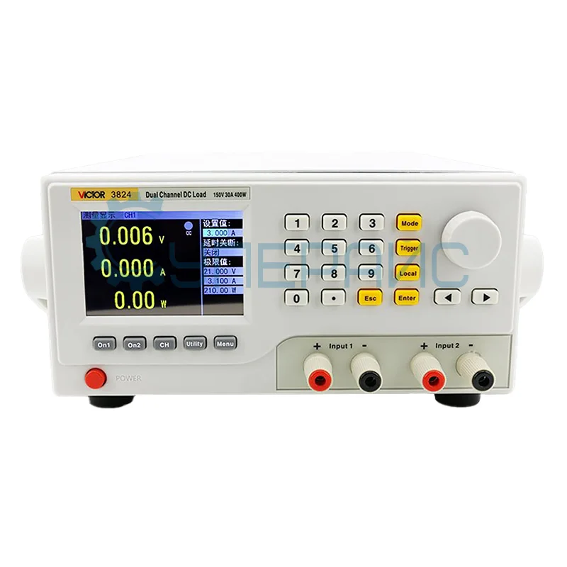 Двухканальная электронная нагрузка Victor 3824 фото 1