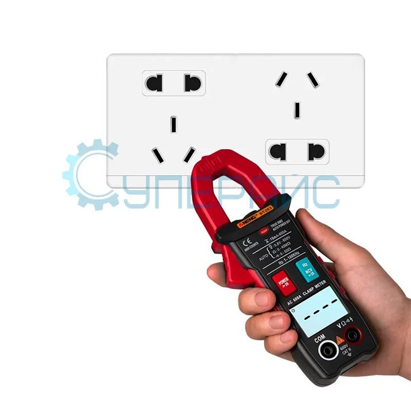 Автоматические токоизмерительные клещи переменного тока ANENG ST203 фото 3