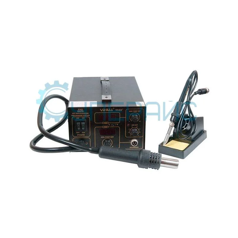 Термовоздушная паяльная станция YIHUA 952D+ (компрессорная) фото 1