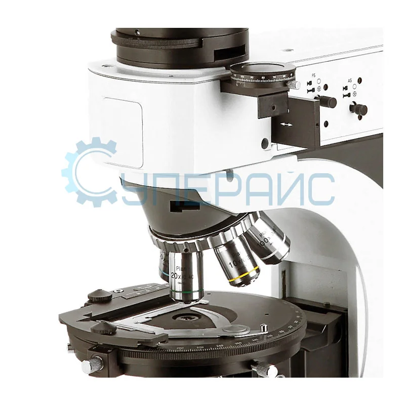 Поляризационный микроскоп Opto-Edu A15.1019-B тринокулярный фото 2